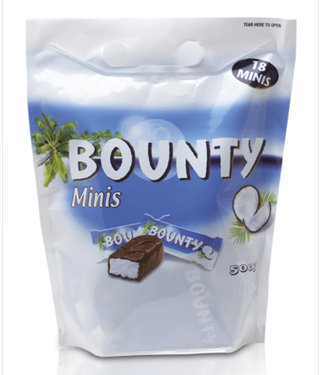 BOUNTY MINIS POUCH 500G